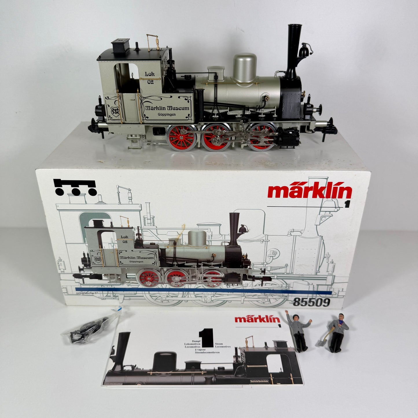 Märklin 85509 Dampflokomotive Museumslokomotive Preußische T3 Spur 1