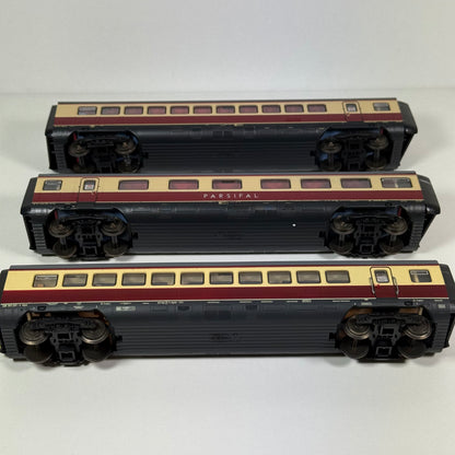 Roco 43014 Tee-Schnellzugwagen-Set "Parsifal" DC H0