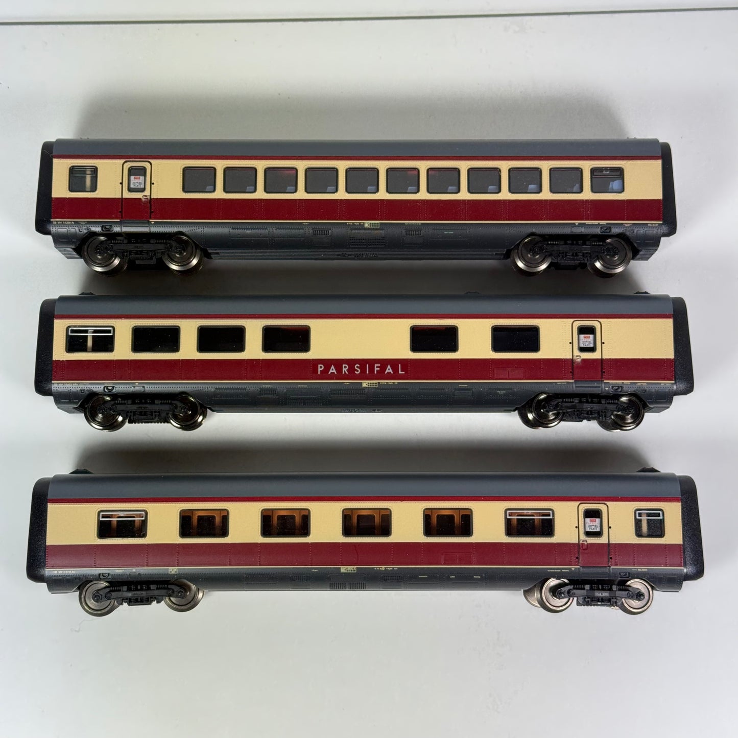 Roco 43903 TEE-Schnellzugwagen-Set "Parsifal" AC H0