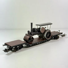 Märklin 46189 Tiefladewagen mit Dampfwalze (unvolllständig) H0