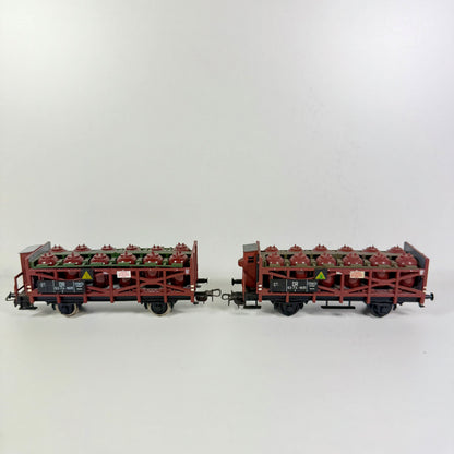 Piko 2x Säuretopfwagen DR H0