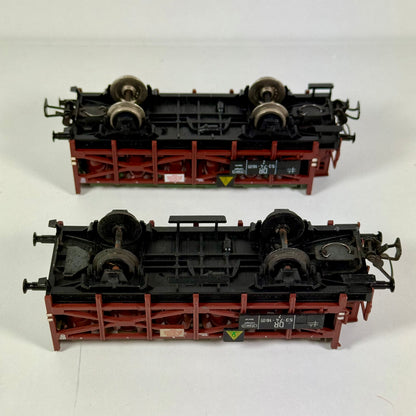 Piko 2x Säuretopfwagen DR H0