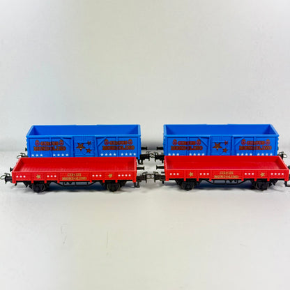 Märklin "Circus Mondolino" 4x Güterwagen AC H0
