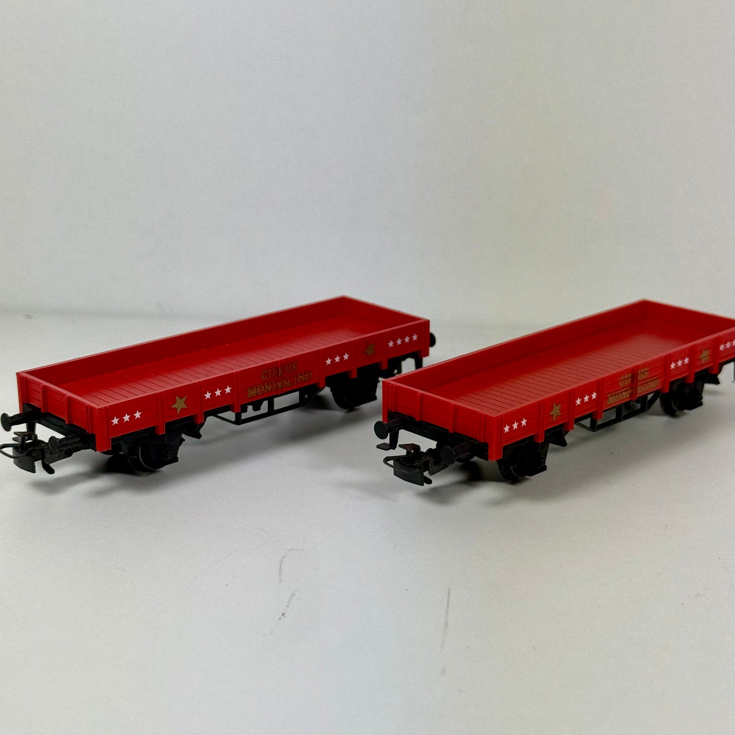 Märklin "Circus Mondolino" 4x Güterwagen AC H0