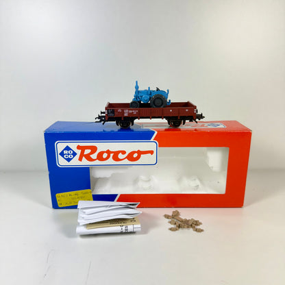 Roco 47817 Güterwagen mit Traktor DB DC H0