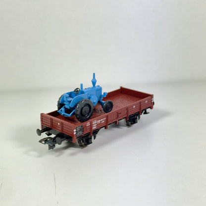 Roco 47817 Güterwagen mit Traktor DB DC H0