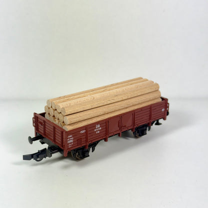 Roco 46034.A Güterwagen mit Holz DB DC H0
