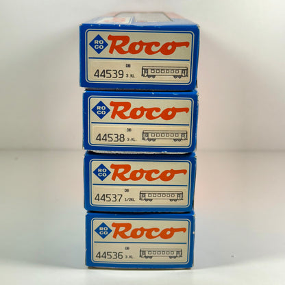 Roco Personenwagen-Set 44536+44537+44538+44539 DB DC H0
