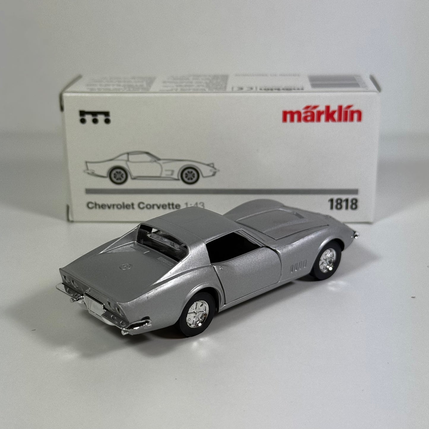 Märklin 1818 Chevrolet Corvette / Opel Manta 1:43