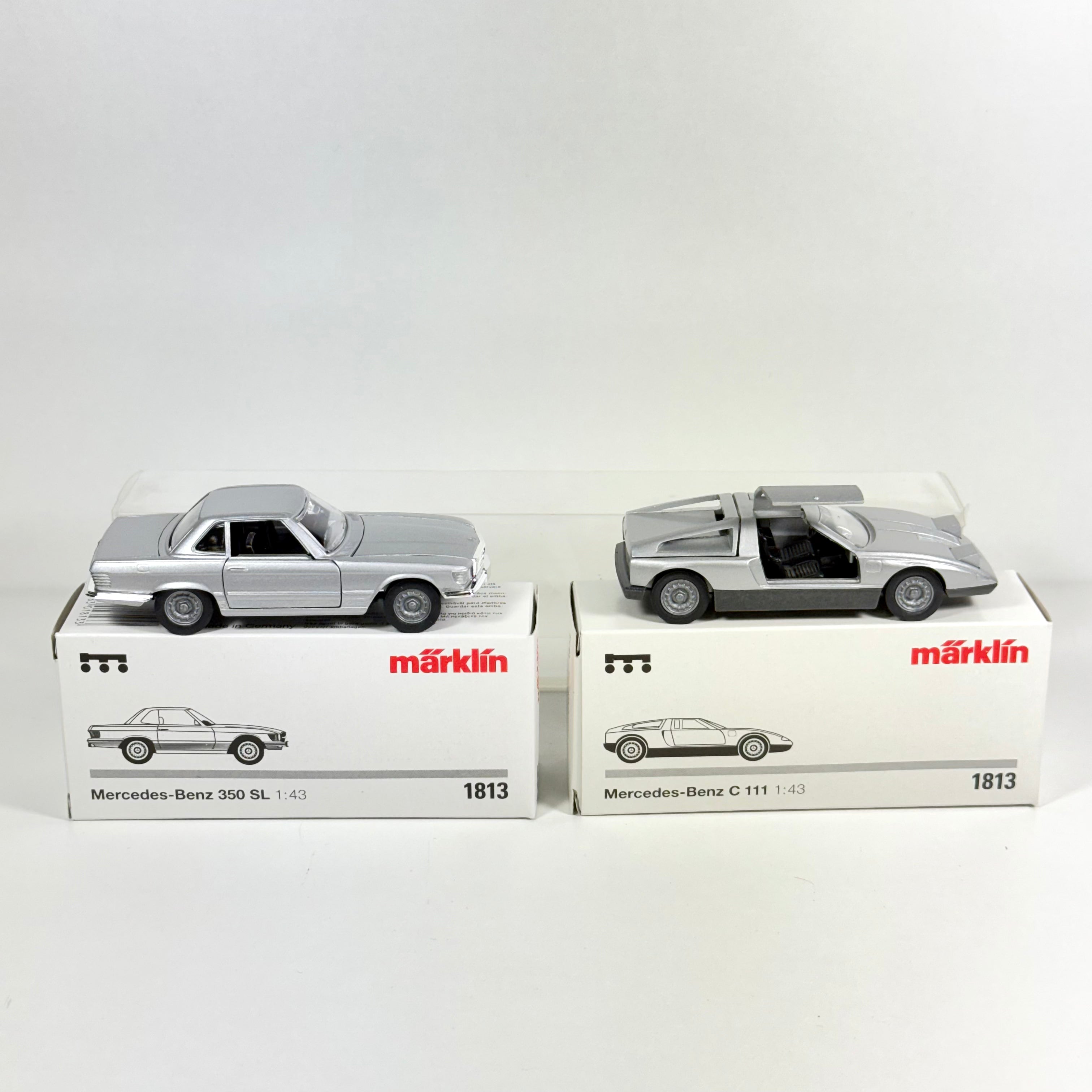 Märklin 1813 Mercedes-Benz 350 SL / C 111 1:43