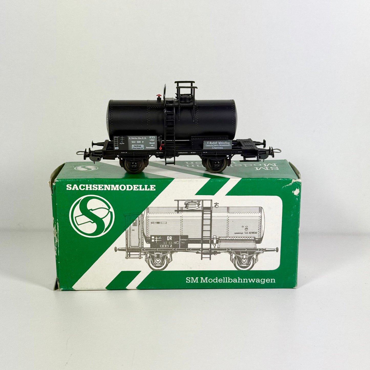Sachsenmodelle 16024 Kesselwagen "WEISSFLOG" AC H0