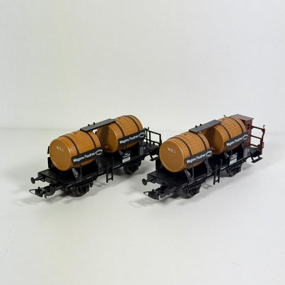 Sachsenmodelle 14105 Weinfaßwagen-Set KPEV AC H0